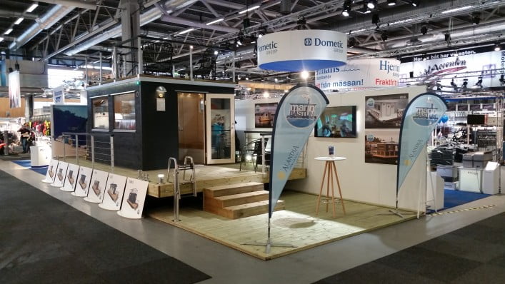 We are now ready at Stockholmsmässan. Visit us at Allt för sjön from 5th-13th March. You will find us at C11:29 where you can see a Frank in its full glory. Welcome!