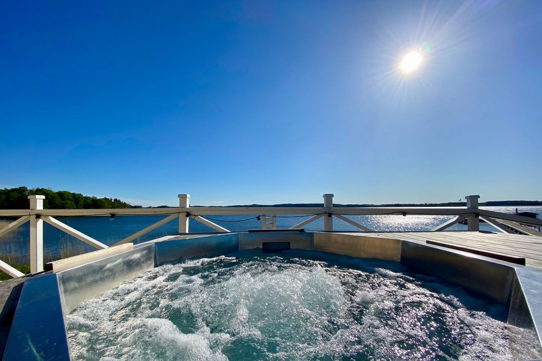 Fine sauna raft Alice XL to Krägga Herrgård