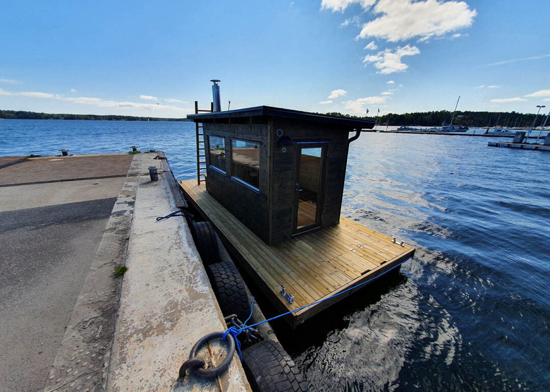 Sauna boat Svea