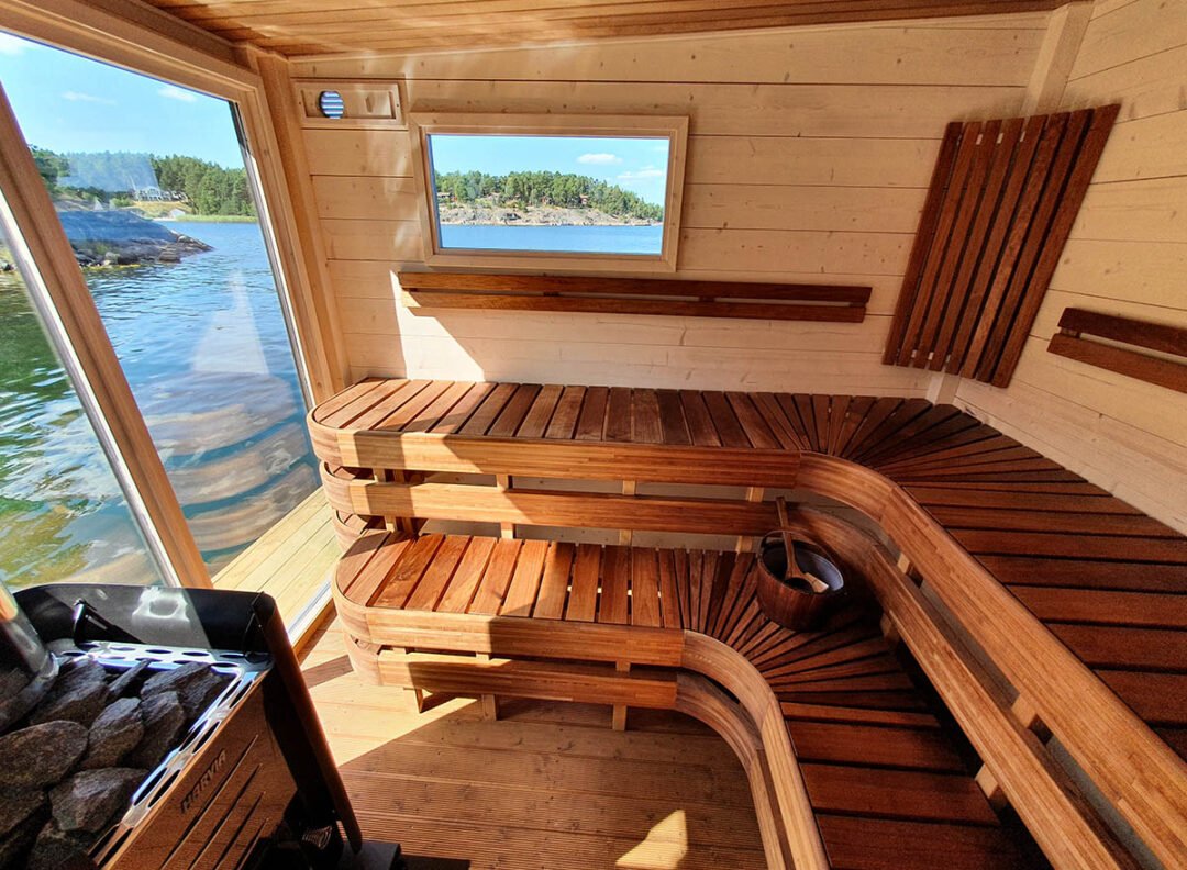 Wärmebehandelte Laugen in der Sauna Wärmebehandelte Laugen in der Sauna