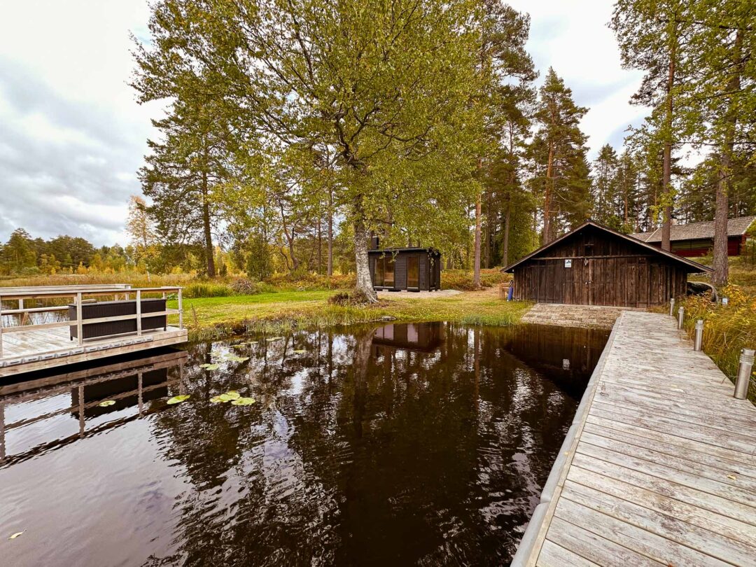 Wood-fired sauna cabin Ella for the garden