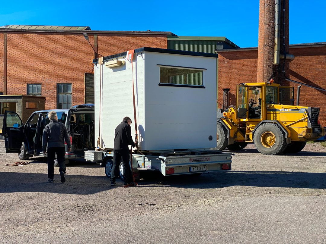 Bastu till tr&auml;dg&aring;rd
