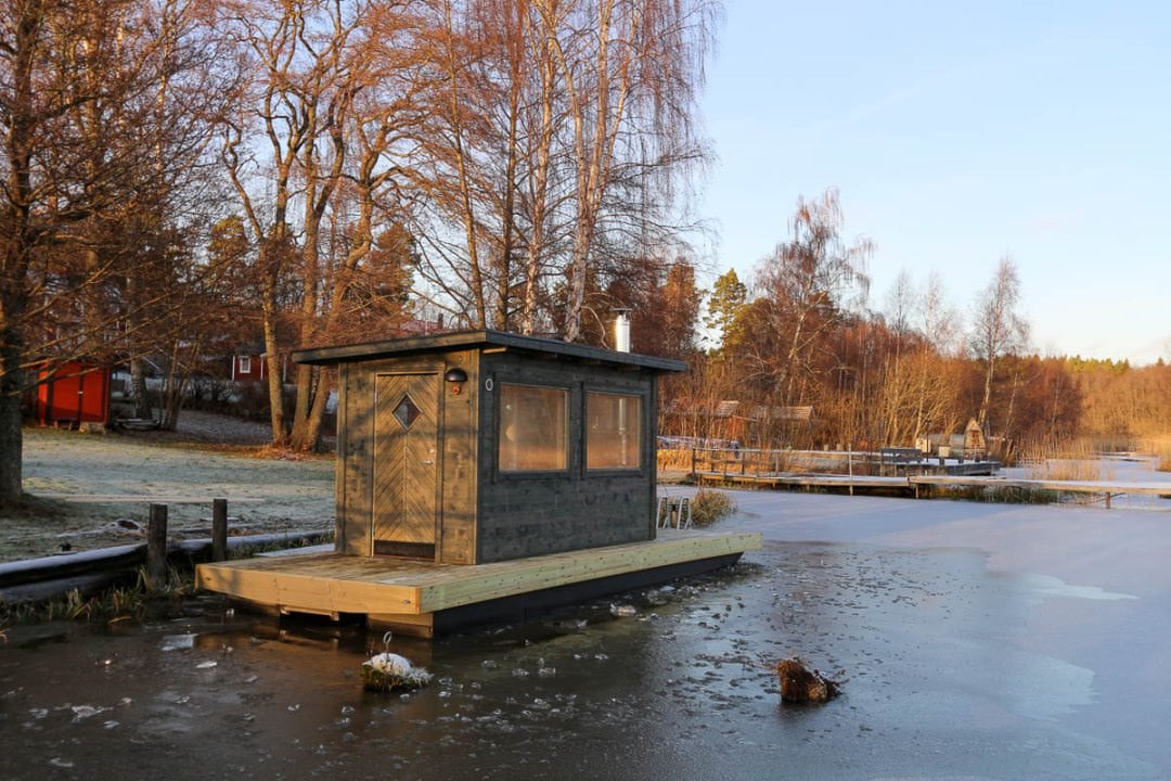 Sauna boat Svea for approx. six people