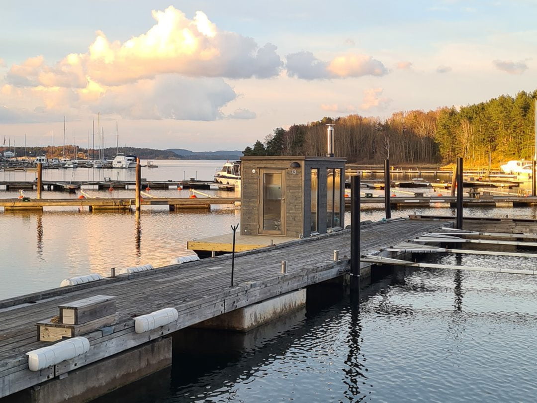 Båthus med badstue, fungerer