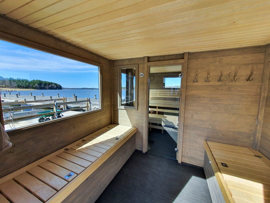 Bastuflotten Frank XL Interieur