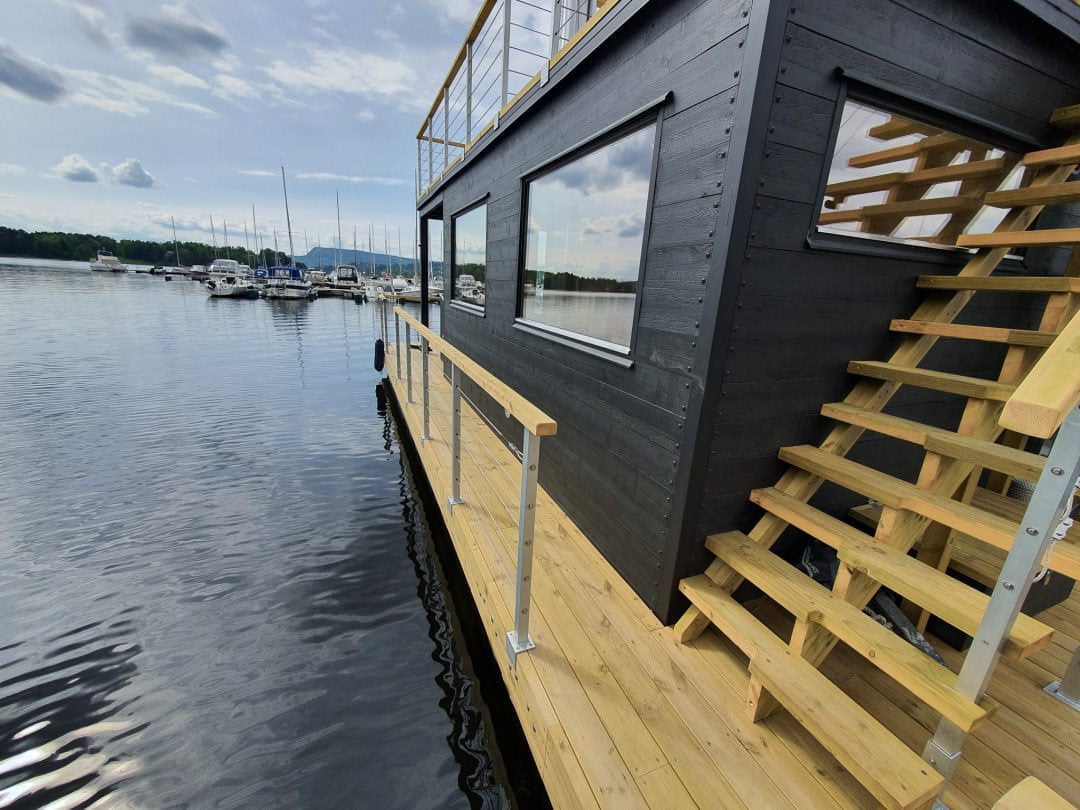 Bastuflotte Frank XL med takterrasse