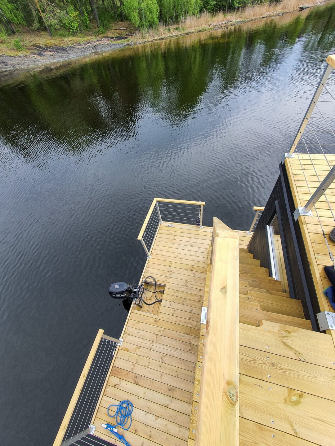 Båthus med badstue
