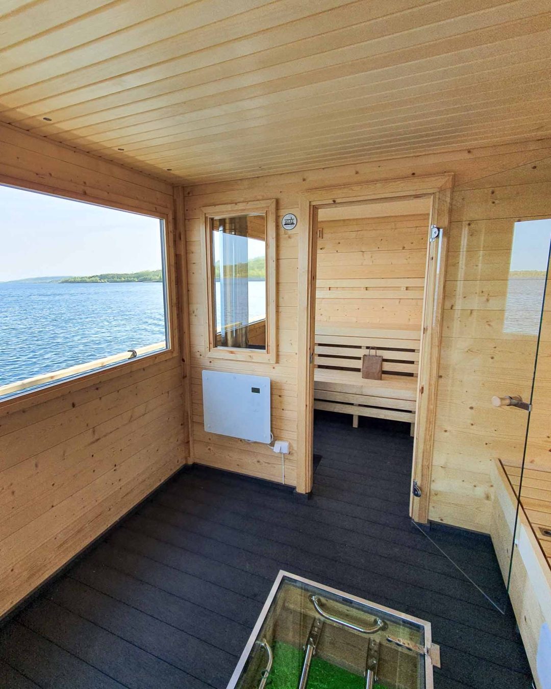 Bad luck on the sauna raft Bad luck on the sauna raft
