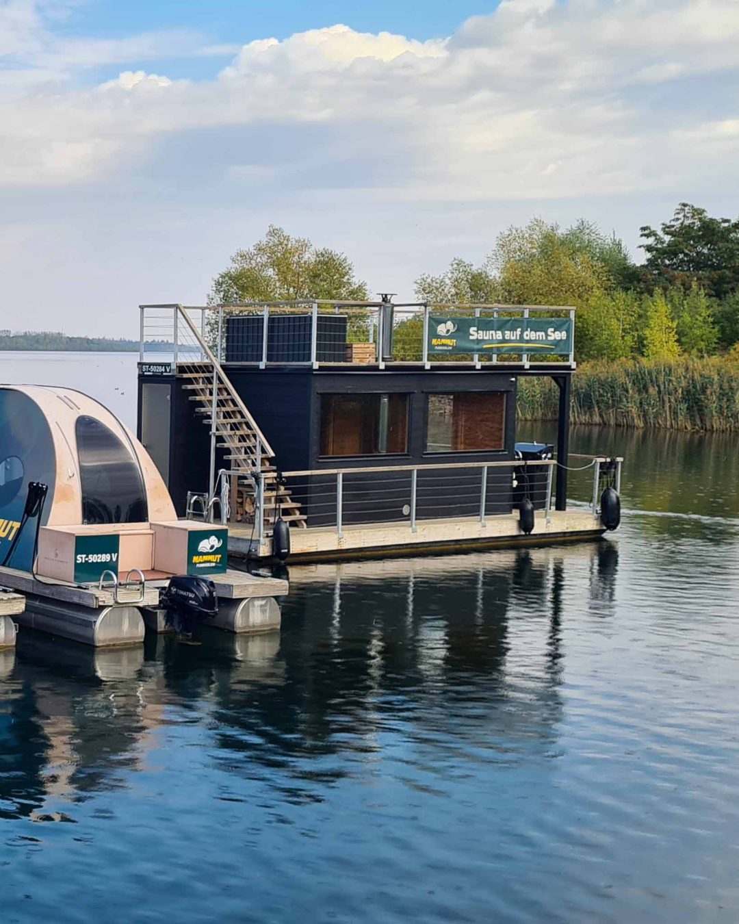 Delivery Sauna Raft Frank XL 36 Delivery Sauna Raft Frank XL 36