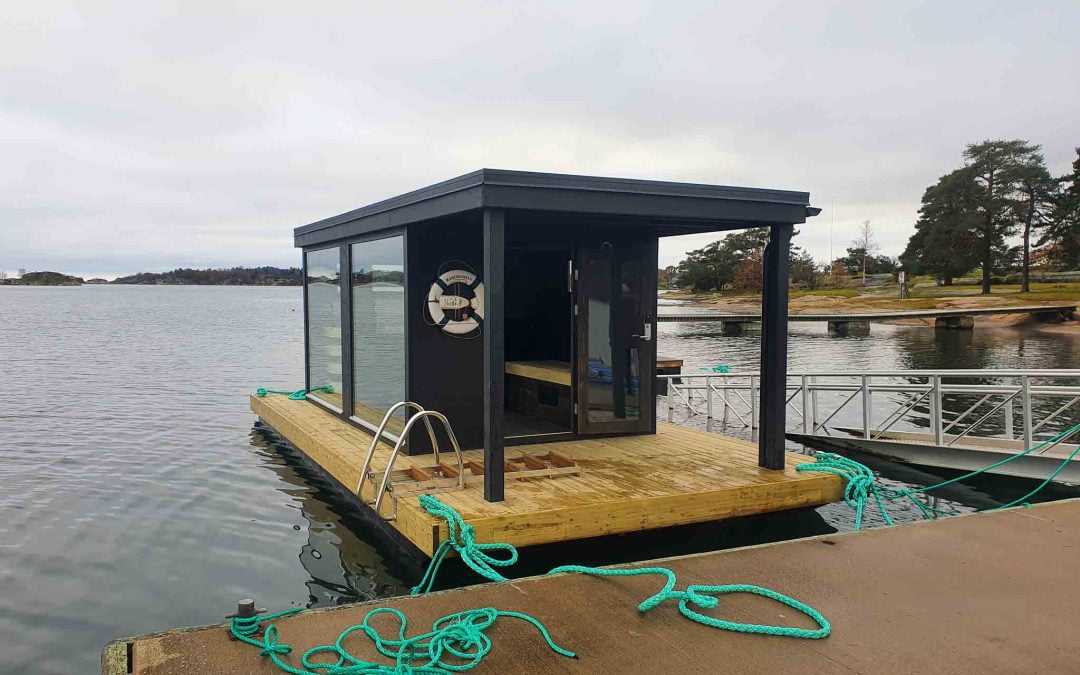 Bastuflotte Frank XL levererad till Sandefjord