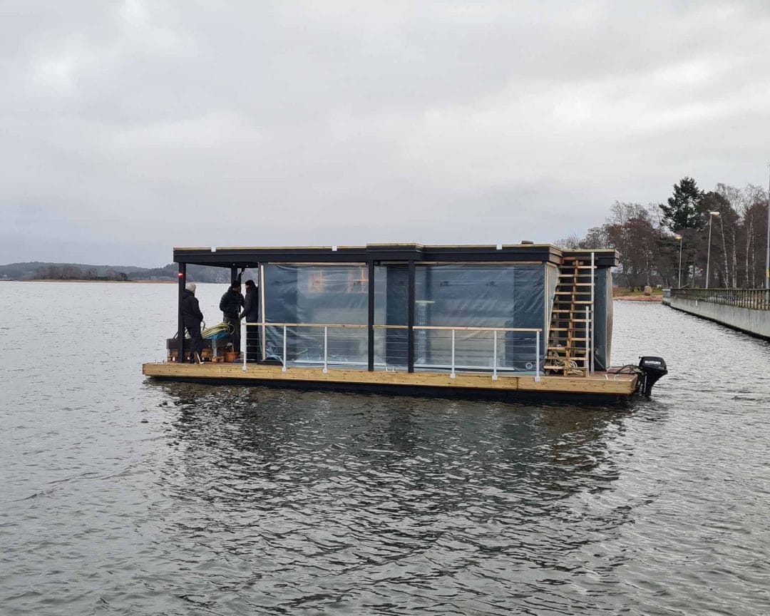 Hexax Group Åland sauna raft Melvin 03
