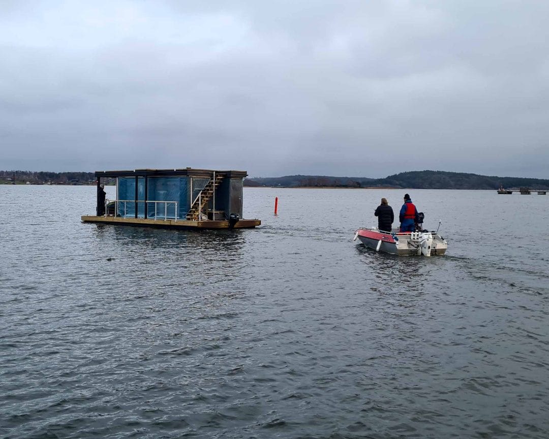 Hexax group Åland sauna raft Melvin 04
