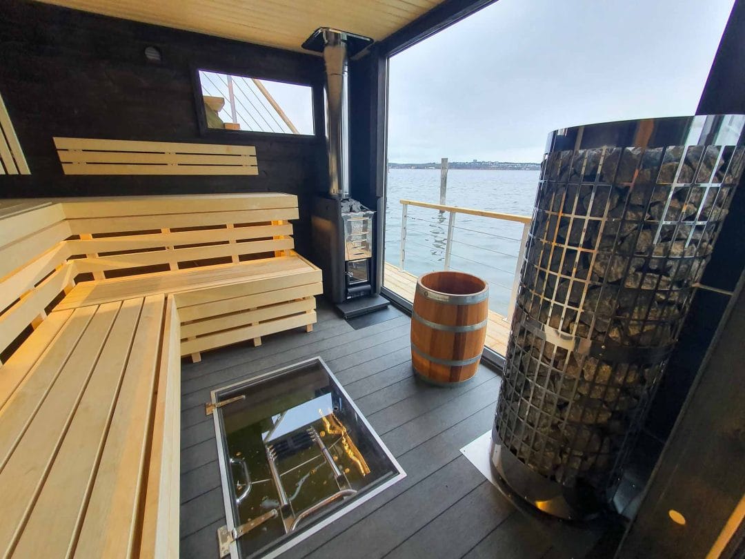 Hexax group Åland sauna raft Melvin 07