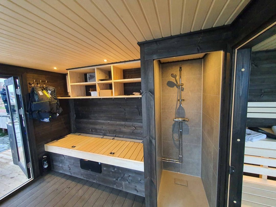 Hexax group Åland sauna raft Melvin 10