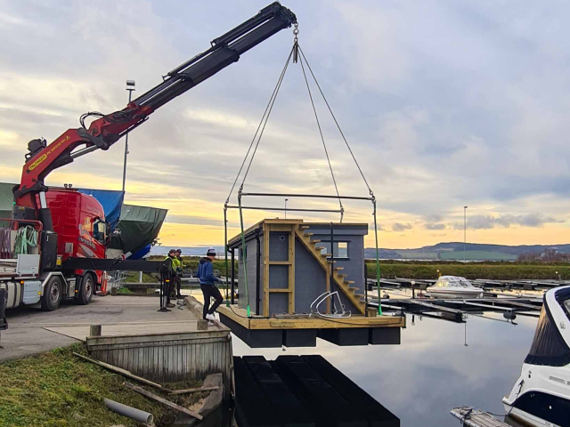 Bastuflotte Frank XL zur Float Sauna in Hamar 06