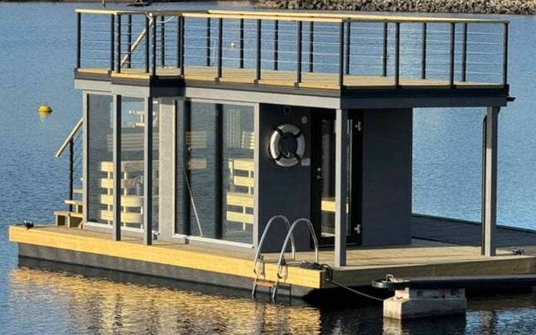 Bastuflotte Frank XL till Float Sauna i Norge