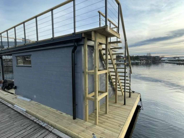 Bastuflotte Frank XL zu Float-Sauna in Hamar 11