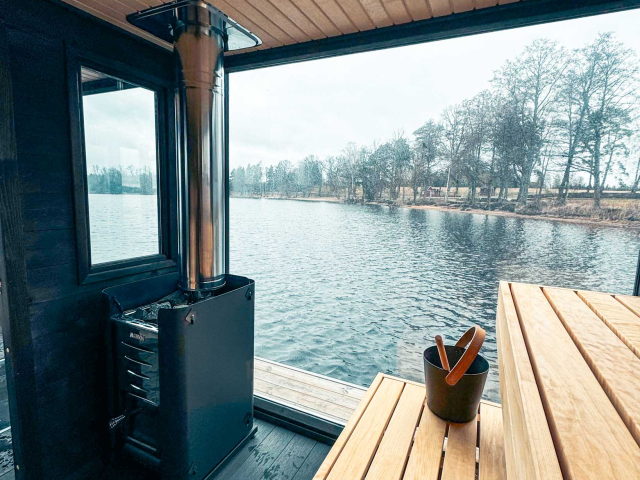 Sauna raft Frank XL Tiraholm Fish 12
