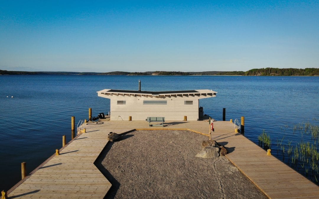 Sauna raft Milton to Ytterjärna