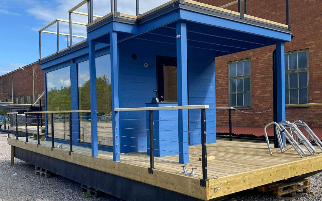 Bastuflåte Frank XL – Elvebadstua