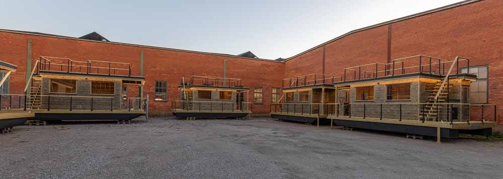 Three sauna boats ready for delivery at Marinbastun in Söderfors – CE-marked and stability-tested