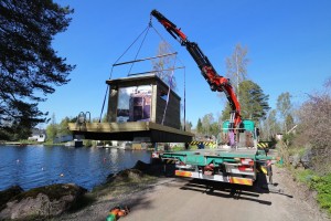 Frank bastuflotte i Furuvik Gävle 