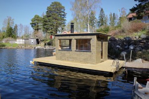 Frank bastuflotte i Furuvik Gävle 